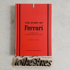 The Story of Ferrari Luxury Automotive Coffee Table Book